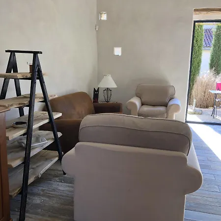 La Grange De La Maison Des Chats - Loft En Quercy *